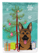Load image into Gallery viewer, Christmas Tree and German Shepherd Garden Flag – Decorative Outdoor Yard Flag BB1583GF