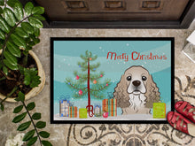 Load image into Gallery viewer, Christmas Tree and Cocker Spaniel Doormat - 24x36 Decorative Floor Mat – Indoor/Outdoor Rug with Artistic Flair BB1588JMAT