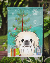 Load image into Gallery viewer, Christmas Tree and Pekingese Garden Flag – Decorative Outdoor Yard Flag BB1593GF