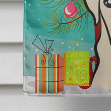 Load image into Gallery viewer, Christmas Tree and Yellow Labrador Flag Canvas House Size BB1594CHF