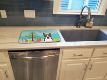 Load image into Gallery viewer, Christmas Tree and Boxer Dish Drying Mat – Absorbent, Artistic Kitchen Essentials BB1595DDM