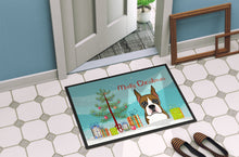 Load image into Gallery viewer, Christmas Tree and Boxer Doormat - 24x36 Decorative Floor Mat – Indoor/Outdoor Rug with Artistic Flair BB1595JMAT