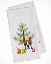 Load image into Gallery viewer, Christmas Tree and Boxer Kitchen Towels – Set of 2 - Decorative &amp; Absorbent Cotton | BB1595WTKT