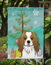 Load image into Gallery viewer, Christmas Tree and Cavalier Spaniel Garden Flag – Decorative Outdoor Yard Flag BB1596GF