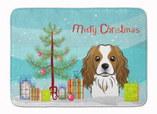 Load image into Gallery viewer, Christmas Tree and Cavalier Spaniel Machine Washable Memory Foam Mat BB1596RUG