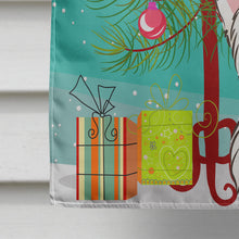 Load image into Gallery viewer, Christmas Tree and Westie Flag Canvas House Size BB1598CHF