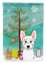 Load image into Gallery viewer, Christmas Tree and Westie Garden Flag – Decorative Outdoor Yard Flag BB1598GF