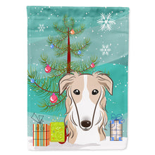Load image into Gallery viewer, Christmas Tree and Borzoi Flag Canvas House Size BB1600CHF