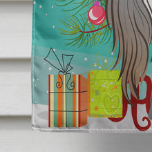 Load image into Gallery viewer, Christmas Tree and Saluki Flag Canvas House Size BB1601CHF