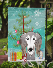 Load image into Gallery viewer, Christmas Tree and Saluki Garden Flag – Decorative Outdoor Yard Flag BB1601GF