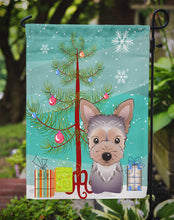 Load image into Gallery viewer, Christmas Tree and Yorkie Puppy Garden Flag – Decorative Outdoor Yard Flag BB1604GF