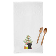 Load image into Gallery viewer, Christmas Tree and Black Labrador Kitchen Towels – Set of 2 - Decorative &amp; Absorbent Cotton | BB1607WTKT