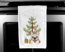Load image into Gallery viewer, Christmas Tree and French Bulldog Kitchen Towels – Set of 2 - Decorative &amp; Absorbent Cotton | BB1610WTKT