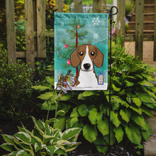 Load image into Gallery viewer, Christmas Tree and Beagle Garden Flag – Decorative Outdoor Yard Flag BB1611GF