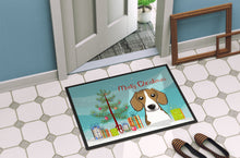 Load image into Gallery viewer, Christmas Tree and Beagle Doormat - 24x36 Decorative Floor Mat – Indoor/Outdoor Rug with Artistic Flair BB1611JMAT