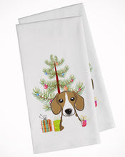 Load image into Gallery viewer, Christmas Tree and Beagle Kitchen Towels – Set of 2 - Decorative &amp; Absorbent Cotton | BB1611WTKT
