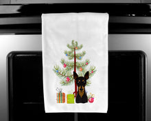 Load image into Gallery viewer, Christmas Tree and Min Pin Kitchen Towels – Set of 2 - Decorative &amp; Absorbent Cotton | BB1612WTKT