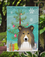 Load image into Gallery viewer, Christmas Tree and Sheltie Garden Flag – Decorative Outdoor Yard Flag BB1614GF