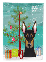 Load image into Gallery viewer, Christmas Tree and Doberman Garden Flag – Decorative Outdoor Yard Flag BB1617GF