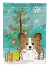Load image into Gallery viewer, Christmas Tree and Papillon Garden Flag – Decorative Outdoor Yard Flag BB1620GF