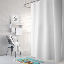 Load image into Gallery viewer, Christmas Tree and Chocolate Brown Shih Tzu Machine Washable Memory Foam Mat BB1621RUG