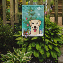 Load image into Gallery viewer, Christmas Tree and Golden Retriever Garden Flag – Decorative Outdoor Yard Flag BB1624GF