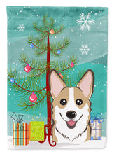 Load image into Gallery viewer, Christmas Tree and Sable Corgi Garden Flag – Decorative Outdoor Yard Flag BB1625GF