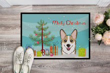 Load image into Gallery viewer, Christmas Tree and Sable Corgi Doormat - 24x36 Decorative Floor Mat – Indoor/Outdoor Rug with Artistic Flair BB1625JMAT