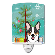Load image into Gallery viewer, Christmas Tree and Tricolor Corgi Ceramic Night Light BB1627CNL
