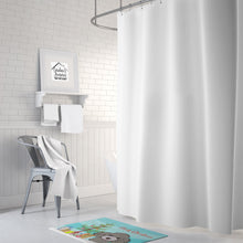 Load image into Gallery viewer, Christmas Tree and Silver Gray Poodle Machine Washable Memory Foam Mat BB1631RUG