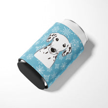 Load image into Gallery viewer, Snowflake Dalmatian Can or Bottle Hugger BB1644CC