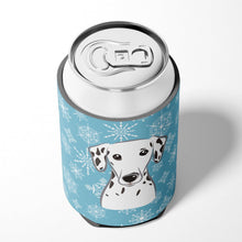 Load image into Gallery viewer, Snowflake Dalmatian Can or Bottle Hugger BB1644CC