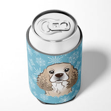 Load image into Gallery viewer, Snowflake Cocker Spaniel Can or Bottle Hugger BB1650CC