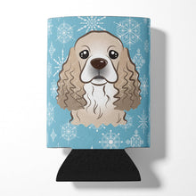 Load image into Gallery viewer, Snowflake Cocker Spaniel Can or Bottle Hugger BB1650CC