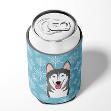Load image into Gallery viewer, Snowflake Alaskan Malamute Can or Bottle Hugger BB1652CC