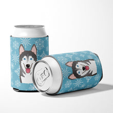 Load image into Gallery viewer, Snowflake Alaskan Malamute Can or Bottle Hugger BB1652CC