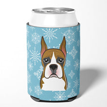 Load image into Gallery viewer, Snowflake Boxer Can or Bottle Hugger BB1657CC
