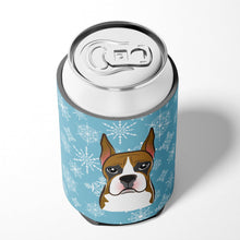 Load image into Gallery viewer, Snowflake Boxer Can or Bottle Hugger BB1657CC