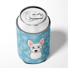 Load image into Gallery viewer, Snowflake Westie Can or Bottle Hugger BB1660CC