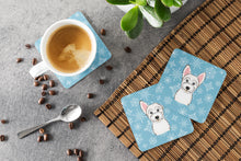Load image into Gallery viewer, Snowflake Westie Coasters - Set of 4 Lightweight Foam, Absorbent Drink Coasters BB1660FC