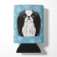 Load image into Gallery viewer, Snowflake Japanese Chin Can or Bottle Hugger BB1664CC