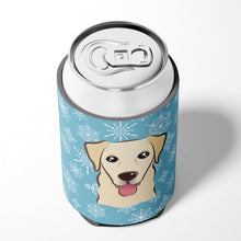 Load image into Gallery viewer, Snowflake Golden Retriever Can or Bottle Hugger BB1686CC