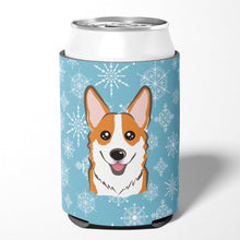Load image into Gallery viewer, Snowflake Red Corgi Can or Bottle Hugger BB1688CC