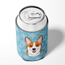 Load image into Gallery viewer, Snowflake Red Corgi Can or Bottle Hugger BB1688CC