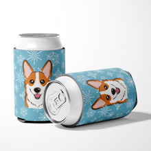Load image into Gallery viewer, Snowflake Red Corgi Can or Bottle Hugger BB1688CC