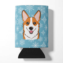 Load image into Gallery viewer, Snowflake Red Corgi Can or Bottle Hugger BB1688CC