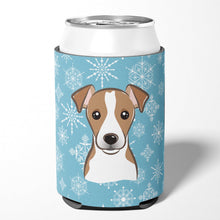 Load image into Gallery viewer, Snowflake Jack Russell Terrier Can or Bottle Hugger BB1694CC