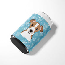 Load image into Gallery viewer, Snowflake Jack Russell Terrier Can or Bottle Hugger BB1694CC
