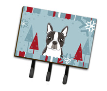 Load image into Gallery viewer, Winter Holiday Boston Terrier Leash or Key Holder BB1699TH68