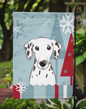 Load image into Gallery viewer, Winter Holiday Dalmatian Garden Flag – Decorative Outdoor Yard Flag BB1706GF